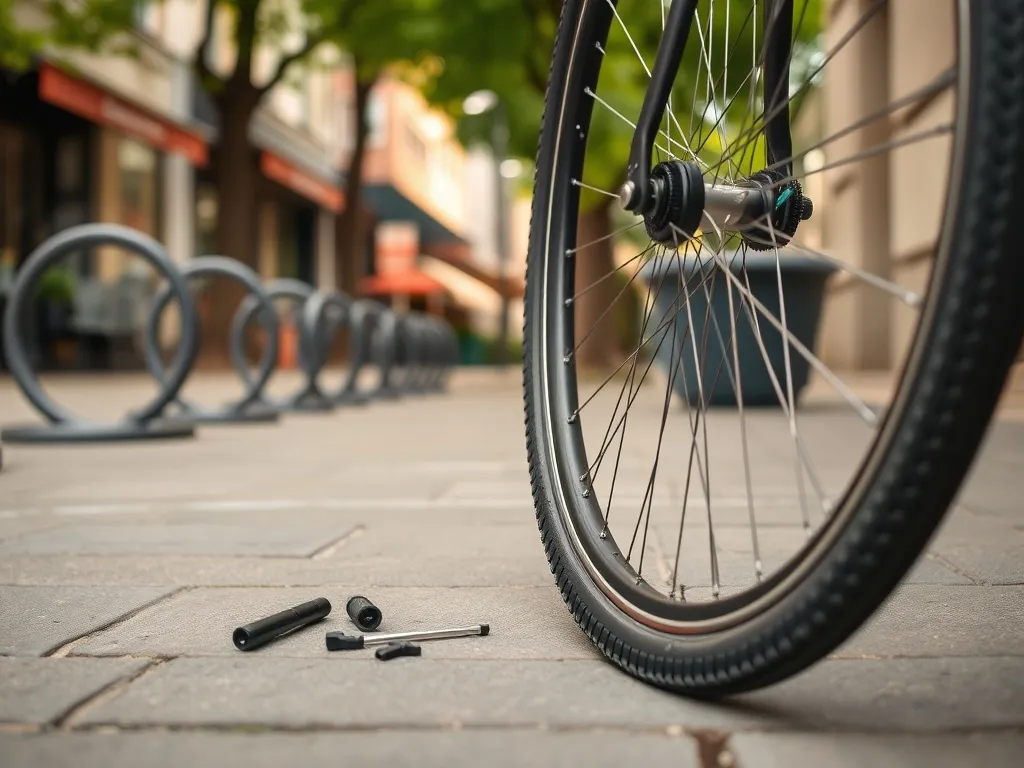 Jak wymienić dętkę w rowerze miejskim szybko i sprawnie?